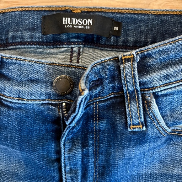 Hudson high rise skinny jeans size 25 - Picture 1 of 4